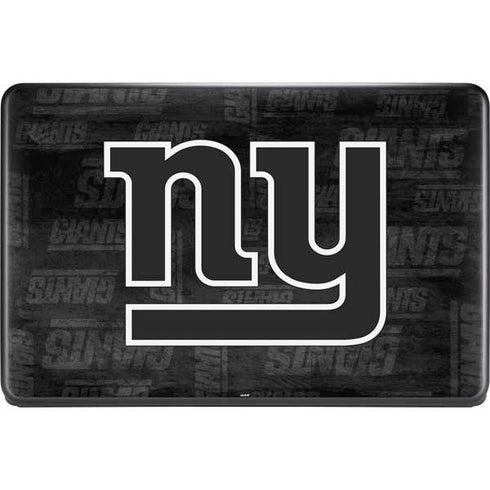 NFL New York Giants Black & White Google Pixelbook Go Skin